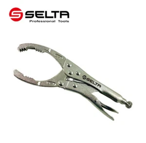 Selta Taiwan 9.5in Oil Filter Locking Clamp Plier Cap 2-1/8" to 4-5/8"(53-118mm) - Picture 1 of 6