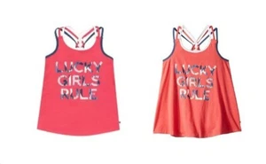 Lucky Brand Kids Rona Tank Top (Big Kids) (Calypso Coral) Mädchenbekleidung - Bild 1 von 1