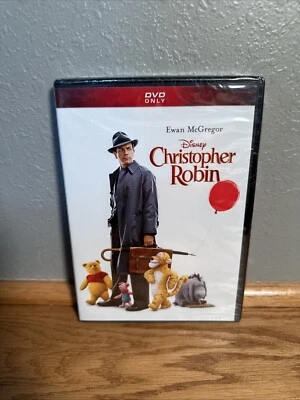 🔥Disney Christopher Robin DVD Winnie The Pooh Friends Ewan McGregor New Sealed - Image 1 of 2