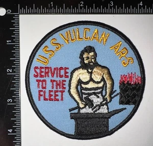 Cold War USN US Navy USS Vulcan AR-5 Patch - Picture 1 of 2