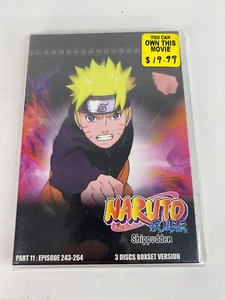 NARUTO SHIPPUDEN DVD Part 11 Episodes 243-264 Boxset Japanese Manga NEW - Imagen 1 de 9