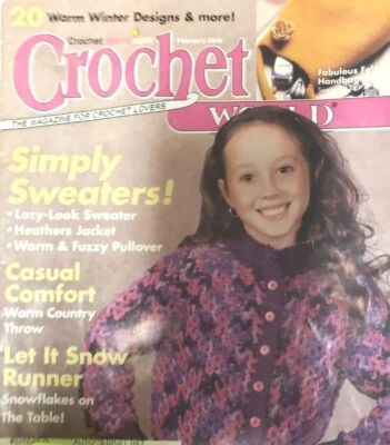 Crochet World Magazine February 2006 — 第 1/4 张图片