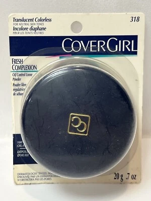 Vintage  CoverGirl Fresh Complexion Oil Control Loose Powder #318  TRANSLUCENT - Image 1 of 4