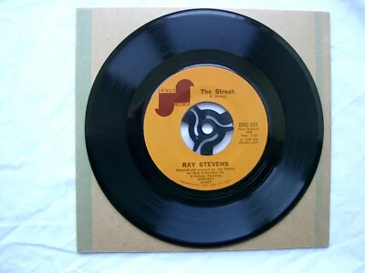 RAY STEVENS - The Streak / You've Got The Music Inside 7" - 1974 - US Pressing - Image 1 of 2