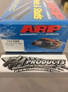 GENUINE ARP 234-5608 GM LS V8 LS1 LSX 5.3L 6.0L 6.2L Main Stud Kit w/Side Bolts - Picture 1 of 3
