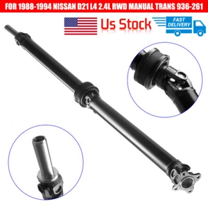 Rear Driveshaft Prop Shaft Assembly for Nissan D21 L4 2.4L Manual Trans RWD - Picture 1 of 11