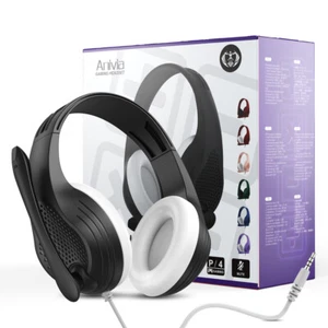 Gaming Headset Stereo Headphones with Mic for PC Desktop laptop PS4 PS5 for Kids - Picture 1 of 11