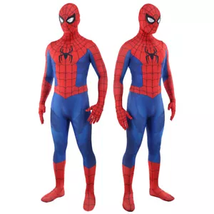 Mejorado Clásico Raimi Spider-Man Mono Disfraz Juegos con disfraces Halloween Adulto/Niños - Imagen 1 de 12