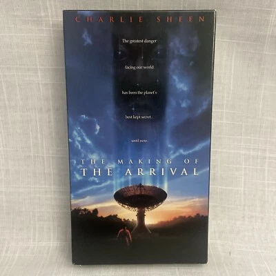 The Making Of The Arrival VHS Charlie Sheen Sci Fi Aliens Collector's Item - Image 1 of 4