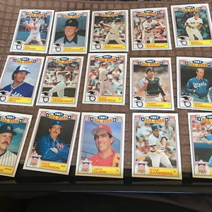 1988 Topps Glossy '87 All-Star Game Commemorative Insert Set #1-22 (complete)  - Picture 1 of 10