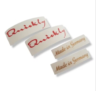 NSU Quickly * Esportazione UK * Made in Germany * Set Adesivi Logo Decalcomanie