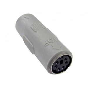 PS/2 PS2 Keyboard Mouse Coupler Female Socket Joiner Gender Changer Connecter - Picture 1 of 4