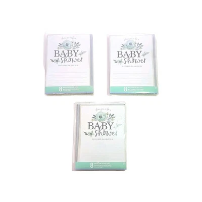 24 invitaciones y sobres de baby shower para celebrar a la mamá Foto 1 de 2