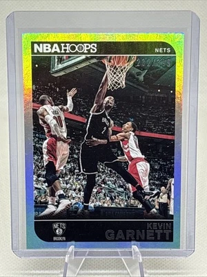 2014-15 NBA Hoops - Kevin Garnett #118 Silver /399 Nets HOF NM+ - Image 1 of 3