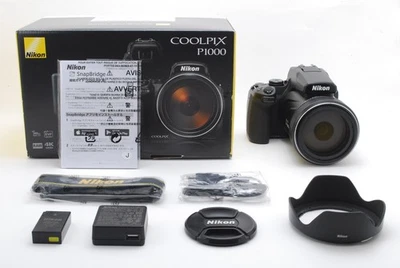 [Neuwertig] Nikon Coolpix P1000 Digitalkamera Telezoom mit Kartongurt Japan... - Bild 1 von 4