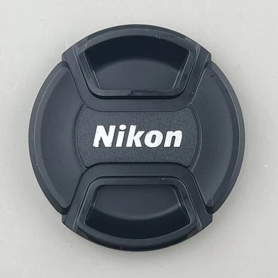 Nikon LC-58 58mm Snap-On Center Pinch Front Lens Cap GENUINE OEM - Image 1 of 4
