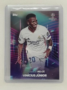 Vinicius Junior 2021 Topps UEFA Festival di Steve Aoki Real Madrid CF - Foto 1 di 2
