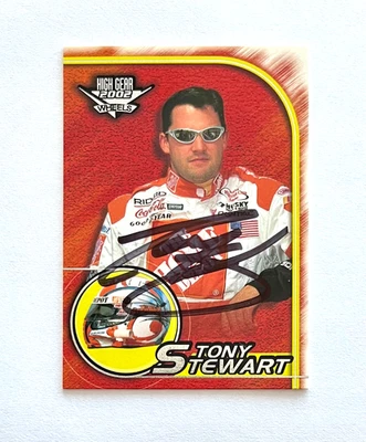 Tony Stewart NASCAR 2002 колеса High Gear #25 с автографом подпись - Изображение 1 из 3
