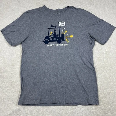 Travis Mathew Sorry For Winning Golf T-Shirt Mens - L Golfing Sports - Image 1 of 4