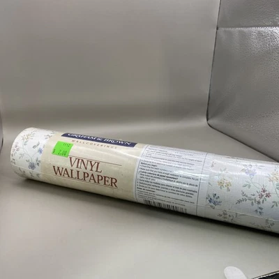 GRAHAM & BROWN Floral WALLCOVERING Wallpaper 50427 Cottage Shabby NEW 56 sq ft - Image 1 of 4