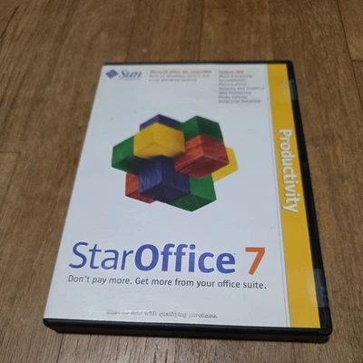 Sun Microsystems, StarOffice 7 2003 Office Suite Software - Image 1 of 2