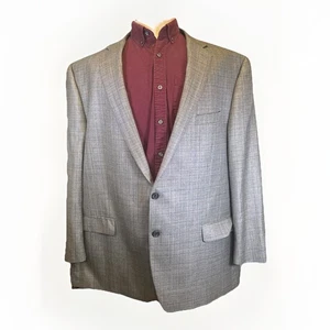 Chaqueta Blazer Ralph Lauren Para Hombre Talla 50L Lana Seda Tejido Texturizado 2 Botones - Imagen 1 de 10