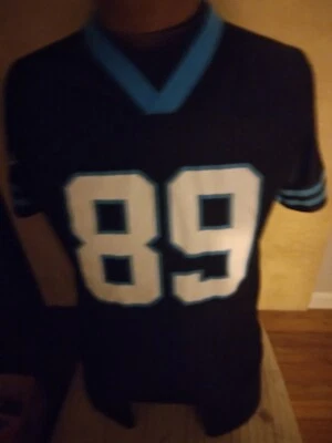 Steve Smith #89 Carolina Panthers Black NFL Players Youth L 14-16 Football... - Imagem 1 de 4