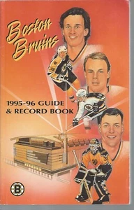 Vintage Boston Bruins 1995-96 Media Guide & Record Book Lot 3 - Picture 1 of 4