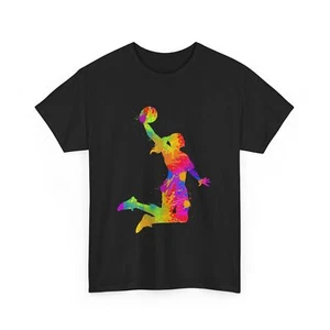 Coole Basketball Geschenke, Basketball Girl Women Girls T-Shirt - Picture 1 of 17
