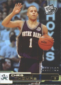 2005 Press Pass Holo Gold #30 Chris Thomas /100