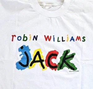 Camiseta Promocional Película Jack Robin Williams Años 90 De Colección Talla XL Comedia - Imagen 1 de 7