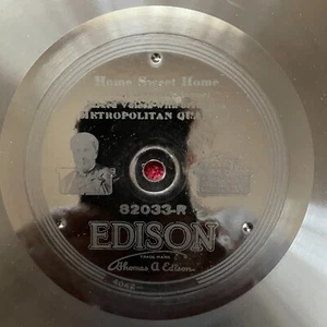 EDISON DIAMOND DISC 82033 Metropolitan Quartet “Home, Sweet Home—Mixed Voices wi - Picture 1 of 6