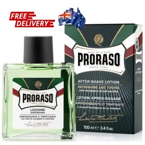 PRORASO EUCALYPTUS & MENTHOL REFRESH AFTERSHAVE LOTION 100ML - Picture 1 of 1