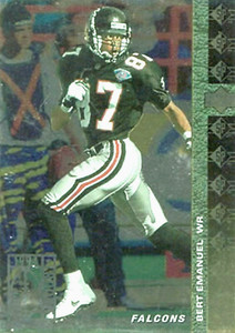 1994 SP #185 Bert Emanuel RC Atlanta Falcons