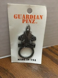 Guardian Pinz Eyeglass Hold Pin US AIR FORCE Pewter Made in USA NEW on CARD - Picture 1 of 3