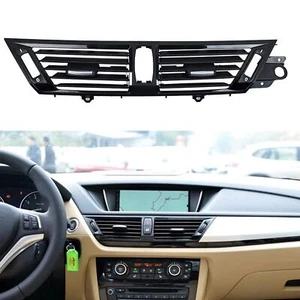 For 2010-2015 BMW X1 E84 Dashboard Center A/C Air Vent Grille Kit Gloss Black CO - Picture 1 of 7