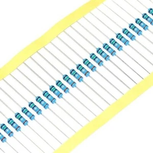 50 Stück Metallfilmwiderstand 1/2W 0.5W ±1% Voller Wertebereich 0.1Ω Bis 6.2MΩ - Picture 1 of 3
