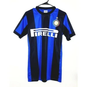 Inter Mailand Firelli T-Shirt Trikot Fußball Football gestreift Größe S - Bild 1 von 4