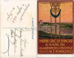 SIRACUSA CITTA'-TEATRO GRECO 1914-AUTORE METLICOVITZ-C48-12 - Bild 1 von 1