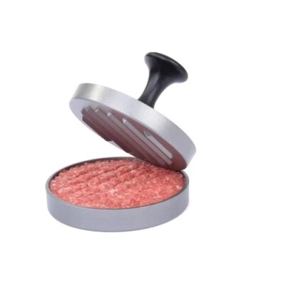 Gräwe ALUGUSS Hamburgerpresse inkl. 50 Blatt Backpapier Pattie Burger Presse - Bild 1 von 4