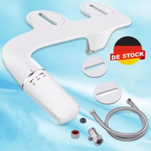 Dusch WC Aufsatz Bidet Taharet Toilette Taharat Intimdusche Doppel Düse Toilette - Bild 1 von 12