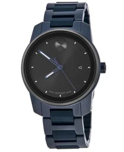 Nuevo Reloj Movado Bold Verso Cuarzo Esfera Negra Azul Cerámica y Hombre 3600864 - Imagen 1 de 4