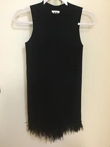 Milly minis girls black slim dress US youth size 12 - Picture 1 of 10