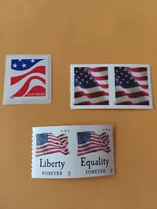 Beliebig und nur (5) USPS verschiedene FOREVER BRIEFMARKEN Porto für 1. Klasse Post neuwertig - Bild 1 von 1