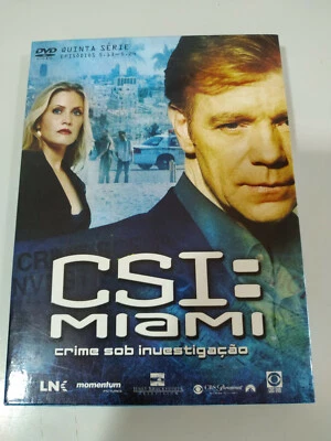 Csi Miami Fifth Season Episodes 5.13-5.24 - 3 X DVD English Portuguese - Image 1 of 4