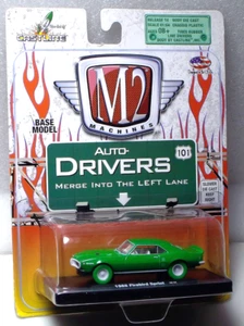 M2 Machines Green/White Chase 1968 Pontiac Firebird Sprint 1:64 Diecast - Picture 1 of 3