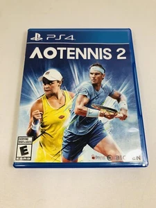 AO Tennis 2 PlayStation 4 Very Clean Disc Sony PS4 - Picture 1 of 6
