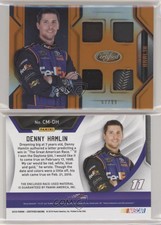 2016 Certified Complete Materials Mirror Orange /99 Denny Hamlin #CM-DH