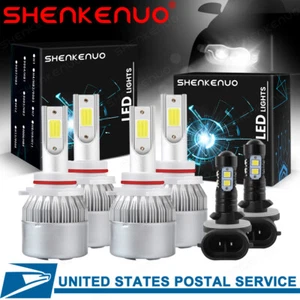 For Chevy Camaro 1998-2001 2002 9005 9006 881 LED Headlights + Fog Lights Bulbs - Picture 1 of 11