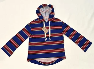 True Craft NEW Hoodie Sweatshirt Women's Size Medium Multicolored Striped Hooded - Picture 1 of 7